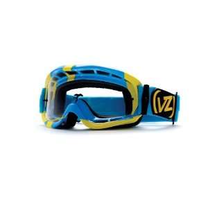  VonZipper Sizzle MX Goggles   Canary/Blue/Clear 