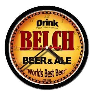  BELCH beer and ale cerveza wall clock 