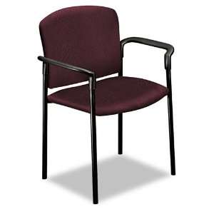 com HON Products   HON   Pagoda 4070 Series Stacking Arm Chairs, Wine 