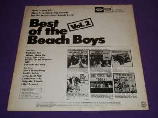 Beach Boys   Best Of Beach Boys Vol. 2 Capitol DT 2706 Rare 12 Vinyl 