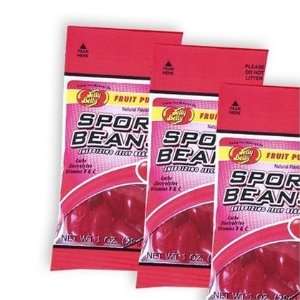 Jelly Belly Sport Beans, Fruit Punch Energizing Jelly Beans, 1 oz Bags 