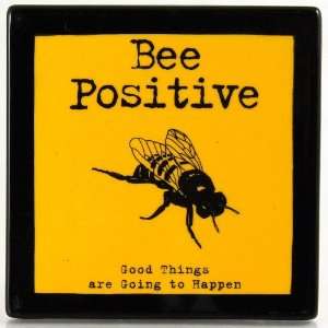   Positive Square Plaque by Artist Lorrie Veasey 4020652