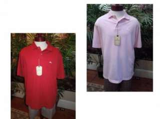 Mens Tommy Bahama TB Del Mar Short Sleeve Polo Shirt NWT  