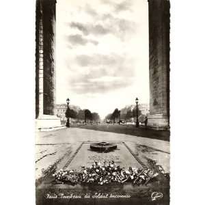   Postcard Tomb of the Unknown Soldier Paris France 
