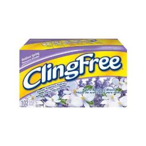 Cling Free Fabric Softener Sheets   Outdoor Spring 102 