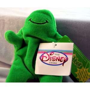  Disney Green Smiling Flubber Toywith Sound Bean Bag Toys 