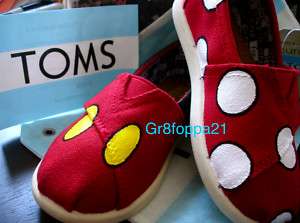 Custom Toms Toddler/Kids Shoes Minnie Mickey  
