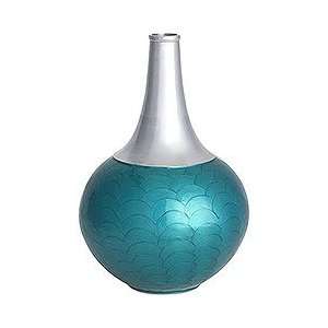 Aegean Enamel Swirl Vases