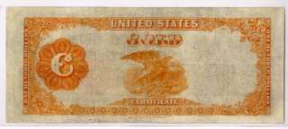 US Paper Money 1882 $100 Gold Certificate Large Size XF  