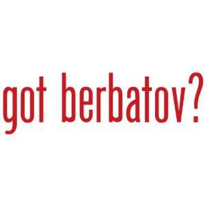  Got Berbatov?   Decal / Sticker