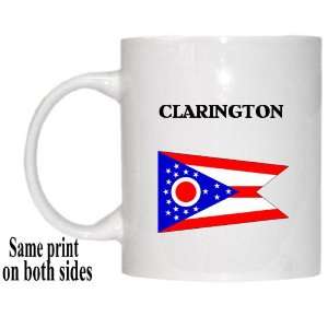  US State Flag   CLARINGTON, Ohio (OH) Mug 