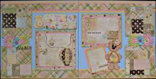   Premade Scrapbook Pages ANY THEMES Tear Bear Paper Piecing .99 Start