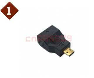 Portable Micro HDMI Male to Mini HDMI Female Type D to Type C 
