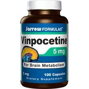Vinpocetine ( For Brain Metabolism ) 5 mg 100 Capsules Jarrow Formulas