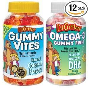  2 Pack   Lil Critters Gummy Bear Vites Variety Pack   Gummy 