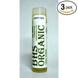  BHS Organic Lip Balm (Mint, USDA Organic Certified 