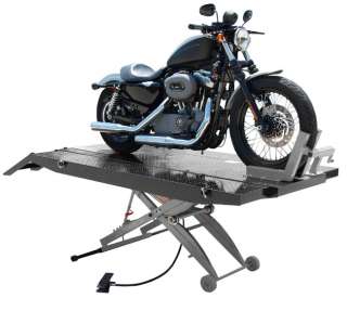 Titan 1000 lb Motorcycle Lifting Table Lift Vise Handy  