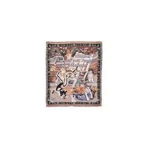  Kittens Are Just Angels With Whiskers Tapestry Throw 50 x 