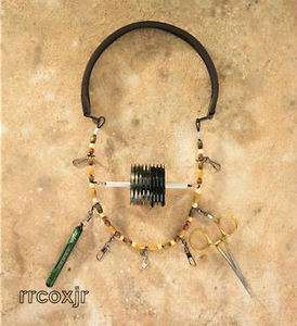   FORK FLY FISHING LANYARD W/ACC CLIPS&TIPPET BAR 892580000972  