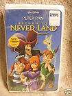 NEW Disney Peter Pan Return To Never Land VHS Movie