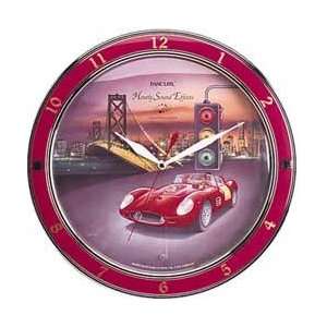  Racing Car Wall Clock with Light and Sound Toys & Games