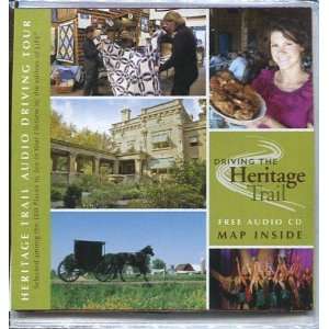  DRIVING THE HERITAGE TRAIL (INDIANA) /2 CDs AND LARGE FOLD 
