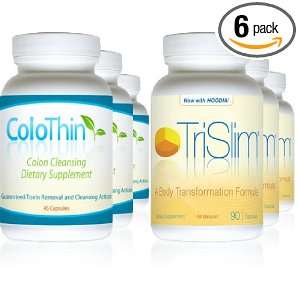 , Colon Cleanse, 3 month Supply, 6 bottle special, Weight loss, Detox 