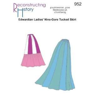  Ladies Edwardian Nine Gore Skirt Arts, Crafts & Sewing