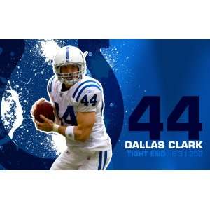  Dallas Clark HD 11x17 Indianapolis Colts #03 HDQ 