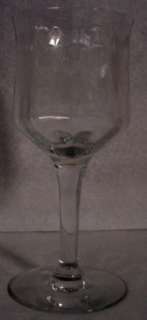 TIFFIN Crystal NEEDLE ETCH 299 STEM 14188 Wine Goblet  