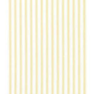    Daffodil Yellow Woven Ticking Fabric Arts, Crafts & Sewing