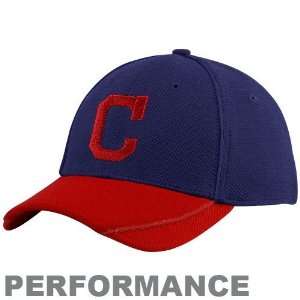 MLB New Era Cleveland Indians Navy Blue Red Official Batting Practice 