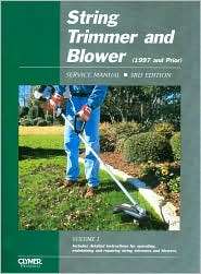 String Trimmer and Blower Service Manual, Vol. 1, (0872886778 