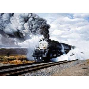  Terry Isaac   Throttling Up Challenger Canvas Giclee
