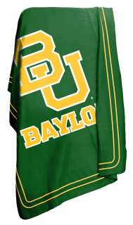 Baylor University Bears BU Fleece Throw Blanket NIP  