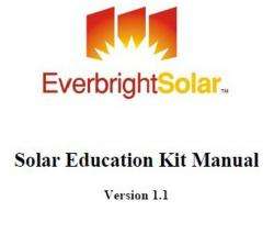 Solar Education Kit to Learn Solar Power and Theories  