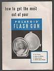 VINTAGE HOW TO GET THE MOST OUT OF YOUR POLAROID FLASH GUN ORIGINAL 