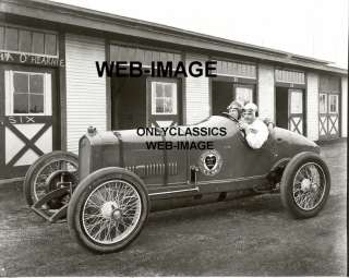 1921 INDY 500 AUTO RACING PHOTO FONTAINE & THOMAS KC MO  