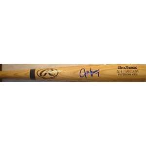  Autographed Jeff Francoeur Baseball Bat   Rawlings Big 