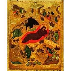  Nativity of the Lord Icon  Rublev
