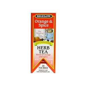 Bigelow   Orange and Spice Tea Bags   28ct  Grocery 