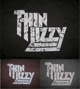 NEW* Thin Lizzy Classic Rock T Shirt w/ worn out look  
