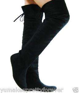 Comfort Slouchy Thigh High Women Boots Casual Shoes5 10  