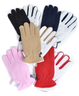 Womens Thermal Insulated Fleece Gloves (GLZM5)  