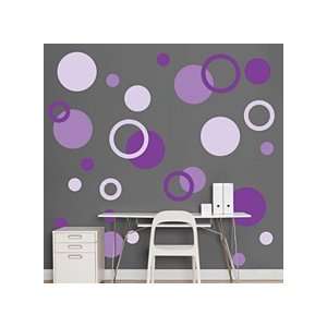  Fathead Purple Polka Dots Arts, Crafts & Sewing