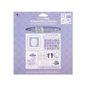  Clear Scrapbook Stamp Baby Cakes Arts, Crafts & Sewing