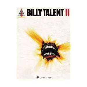  Hal Leonard Billy Talent II Guitar Tab Songbook (Standard 