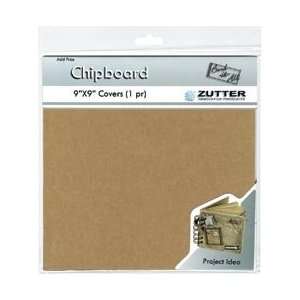 Zutter Bind It All 2.8mm Chipboard Covers 9X9 1 Pair/Pkg 