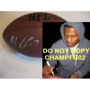MIKE WALLACE,PITTSBURGH STEELERS,MISSISSIPPI,SIGNED,AUTOGRAPHED,NFL 