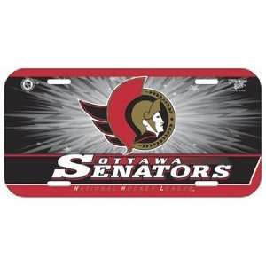  Ottawa Senators License Plate   License Plates